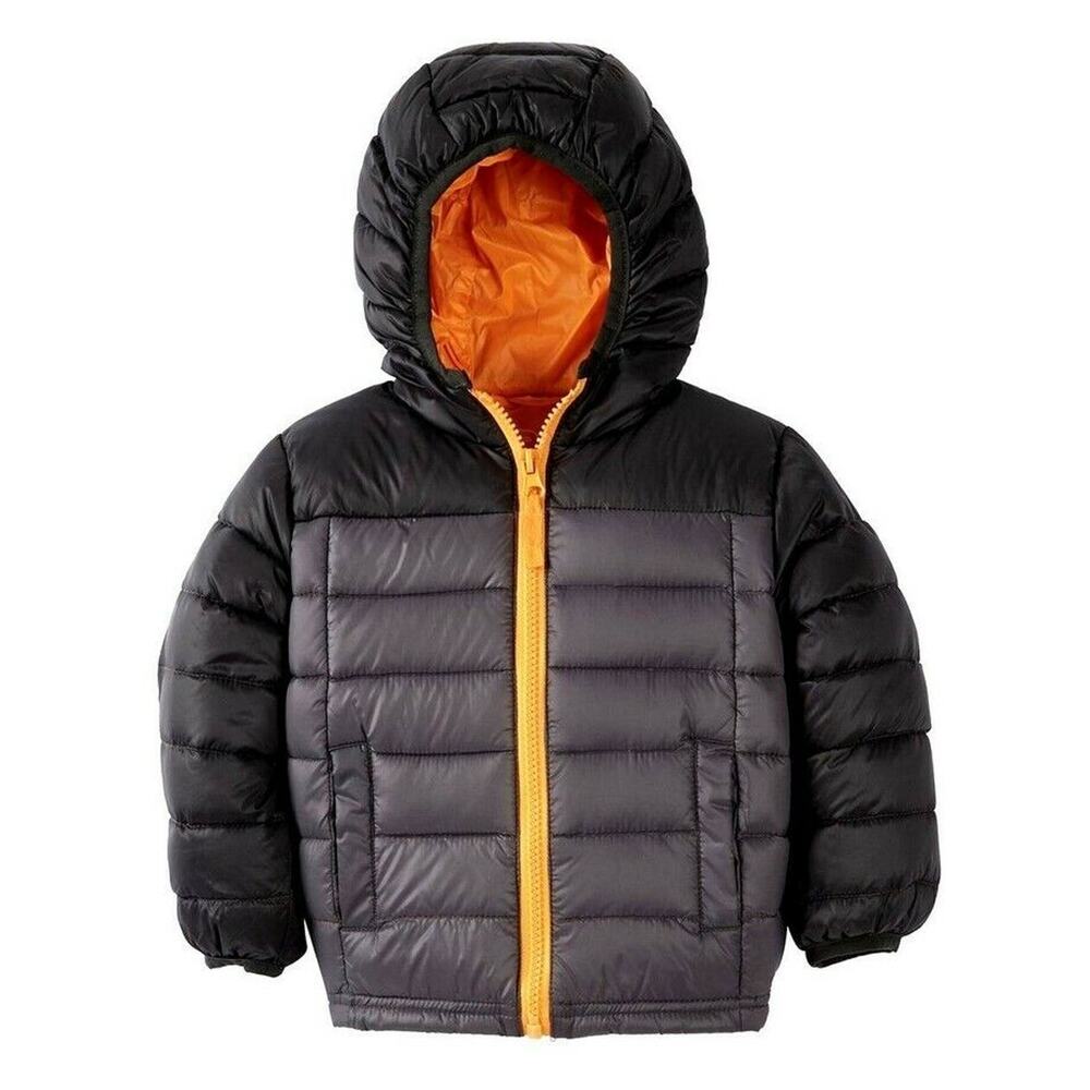 BN Tech Sport Baby Boy Down Puffer Jacket Gray Size 12 Months 0835